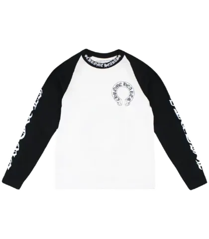 Chrome Hearts Long Sleeve T-Shirt "White/Black"