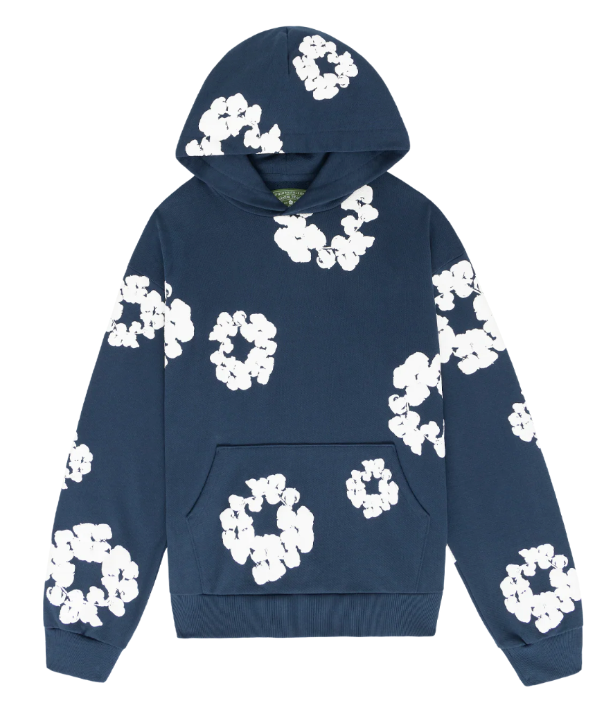 Denim Tears Hoodie 'Navy'
