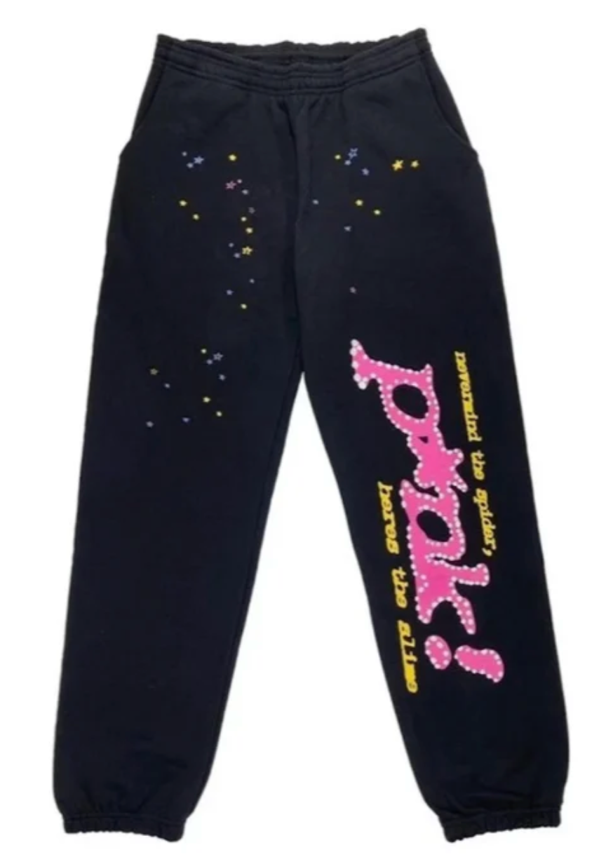 Sp5der Sweat Pants 'Black'