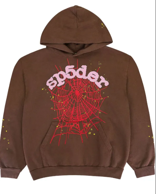 Sp5der Hoodie 'Brown'