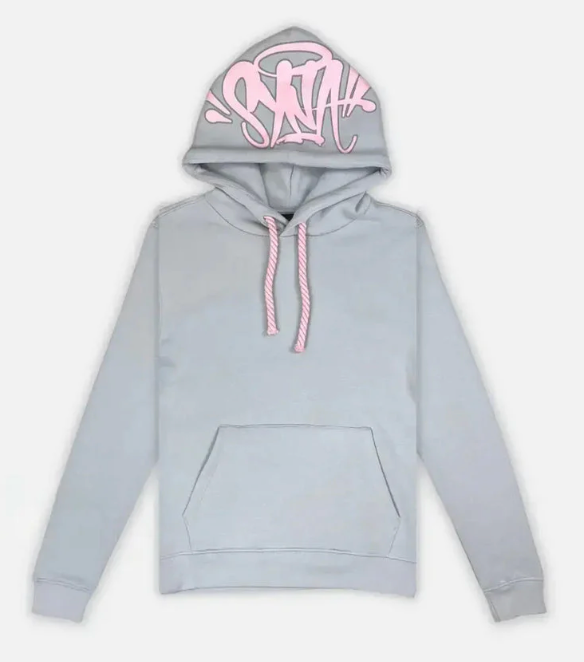 Syna World Hoodie 'Grey/Pink'