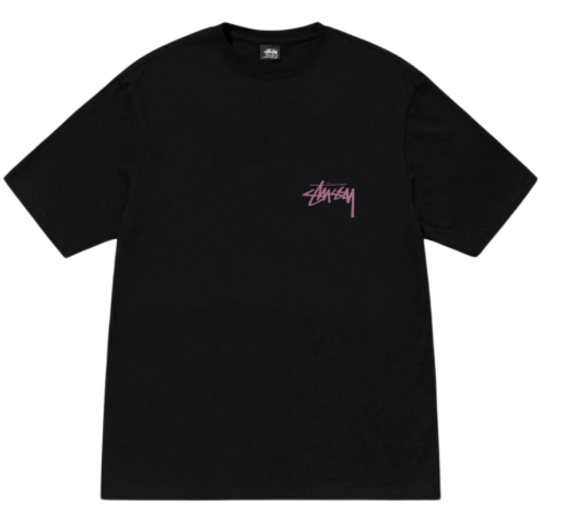Stussy T-Shirt 'Black/Pink'