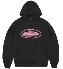 Cortiez Hoodie 'Black/Pink'