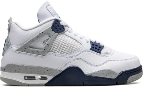 Air Jordan 4 Retro 'White Midnight Navy'