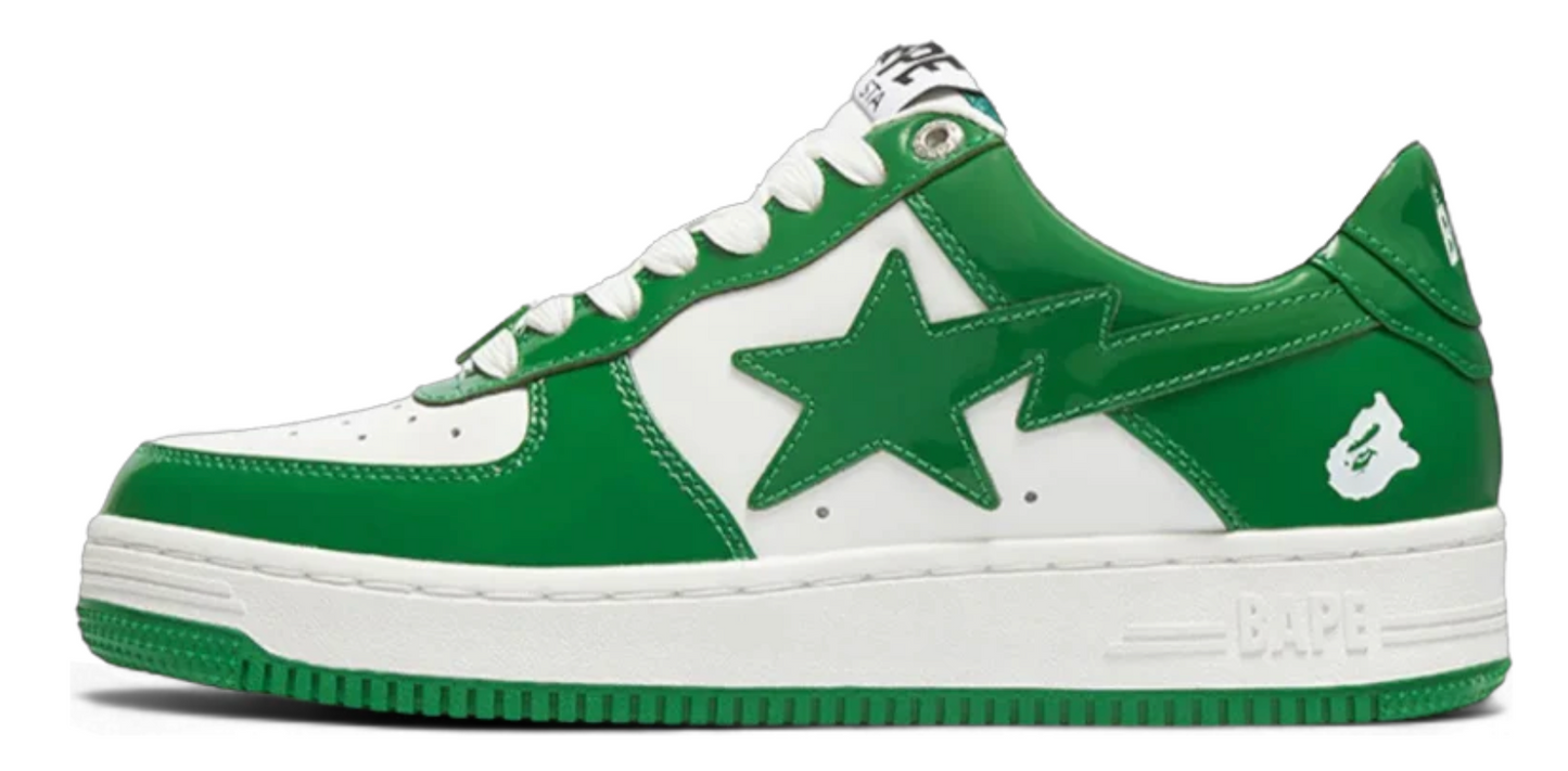 A Bathing Ape Bapesta Low ‘Green’