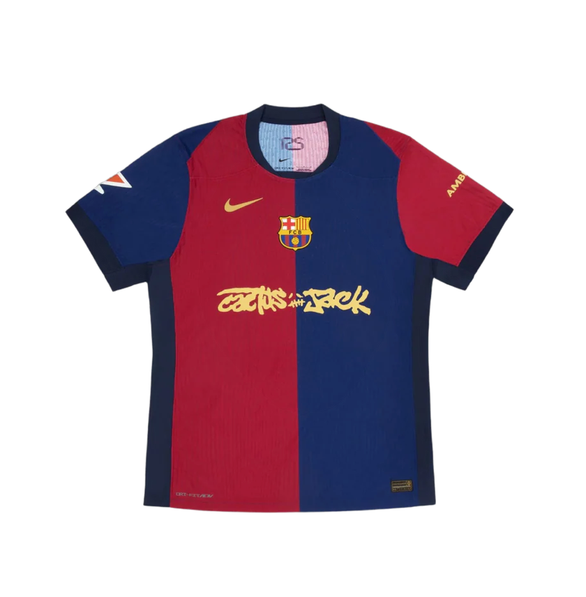 FC BARCELONA X TRAVIS SCOTT LIMITED EDITION HOME JERSEY 24/25
