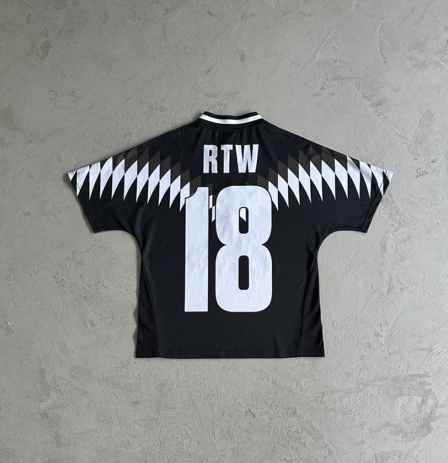 Corteiz Club RTW Football Black Jersey