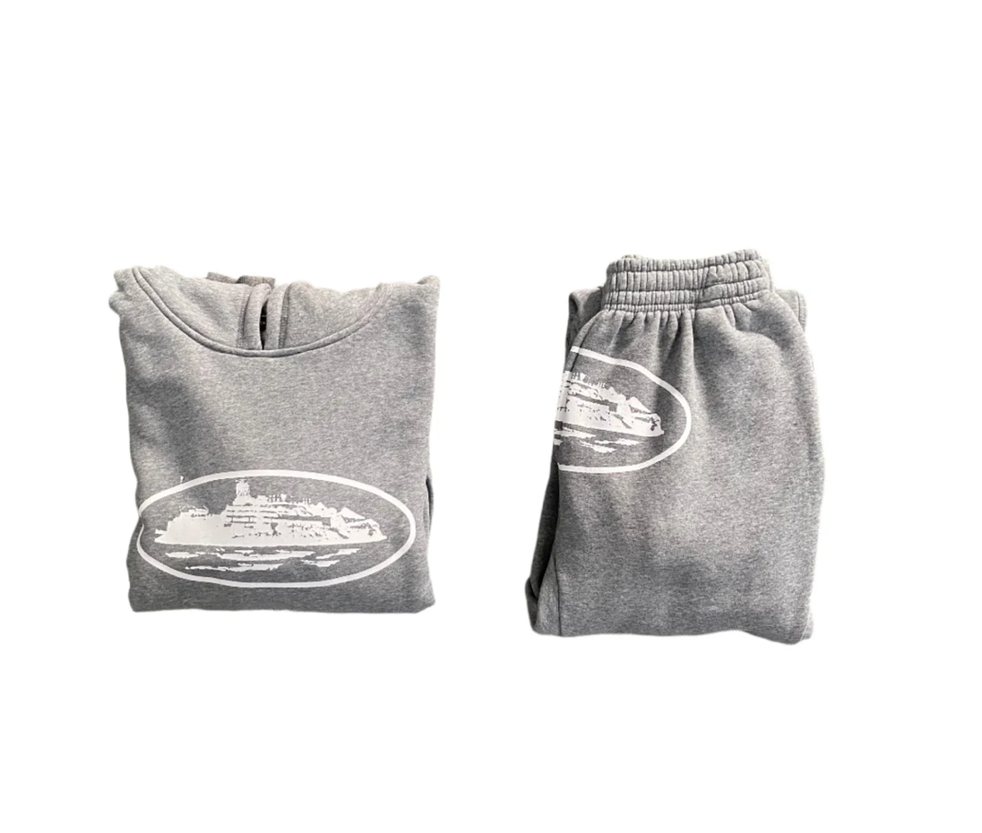 Corteiz Alcatraz Grey Tracksuit