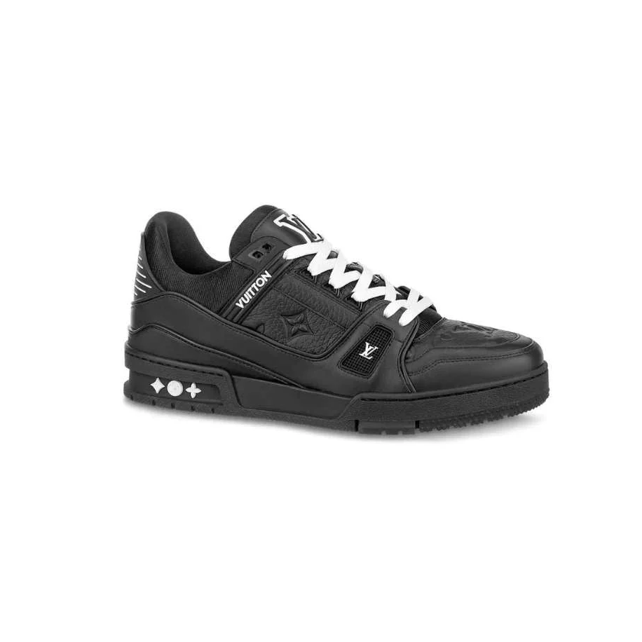 LV Trainer Embossed Monochrome ‘Black’