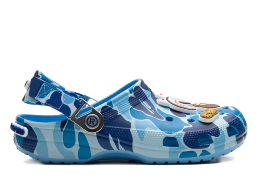 CROCS X BAPE “BLUE”