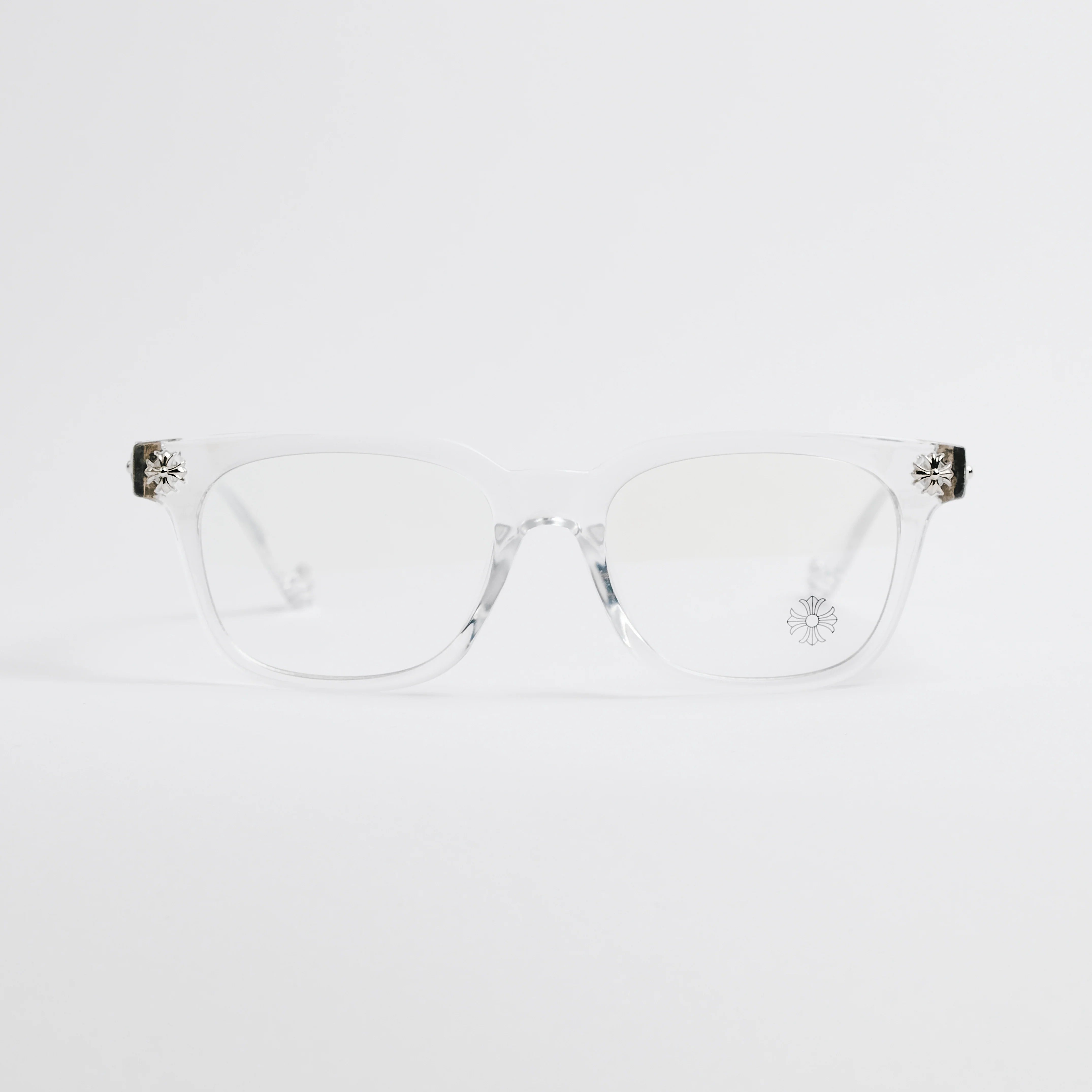 White Chrome Hearts Glasses