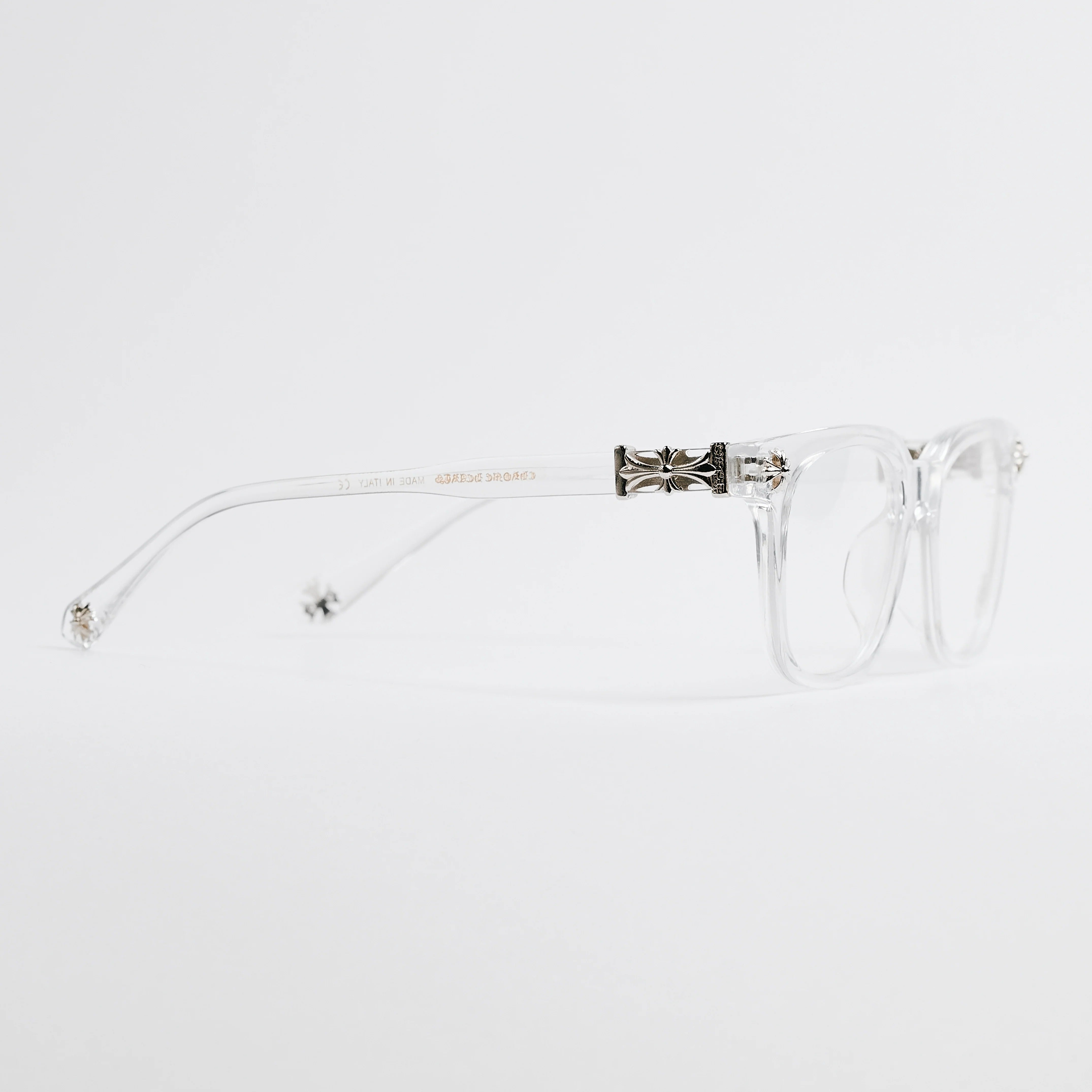 White Chrome Hearts Glasses