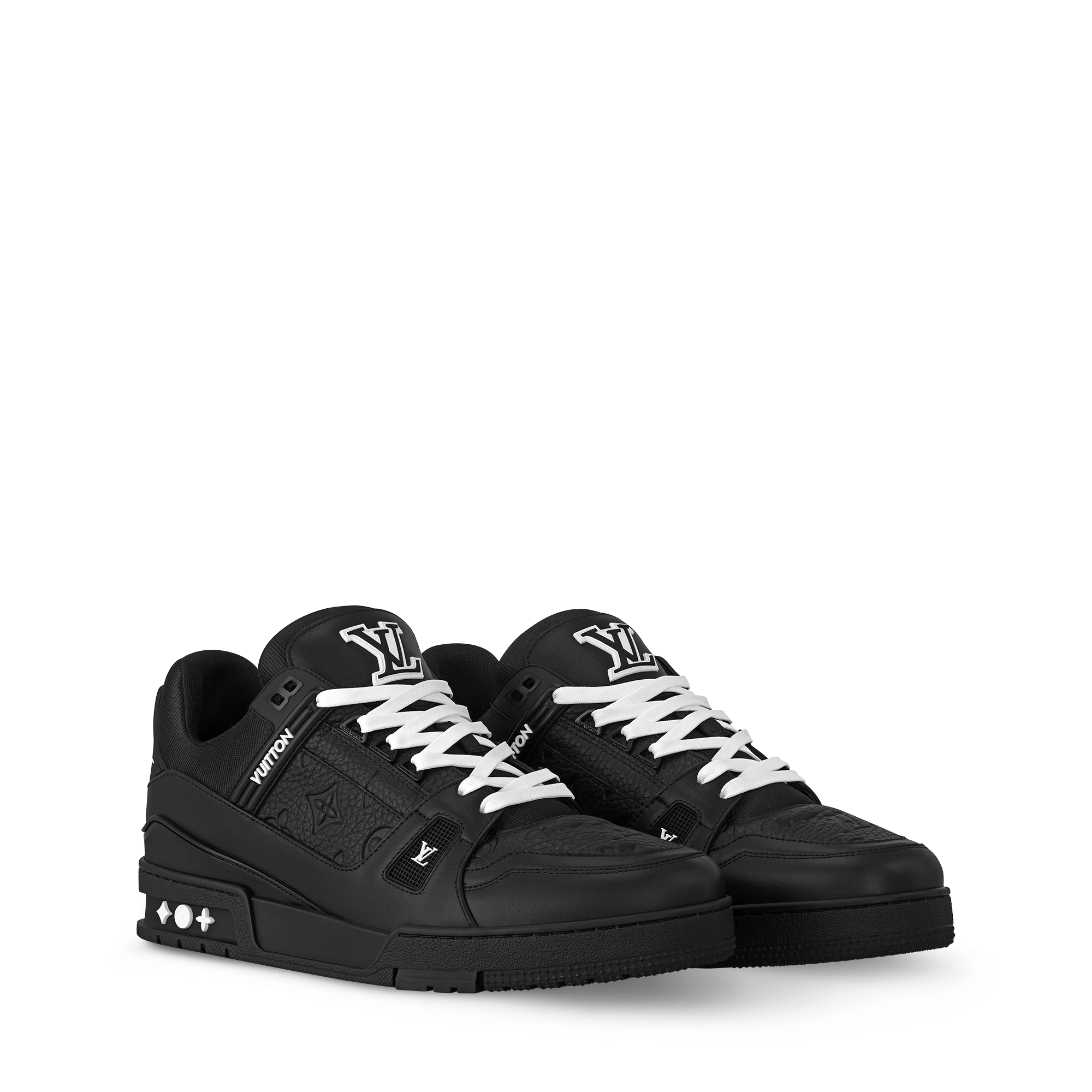LV Trainer Embossed Monochrome ‘Black’
