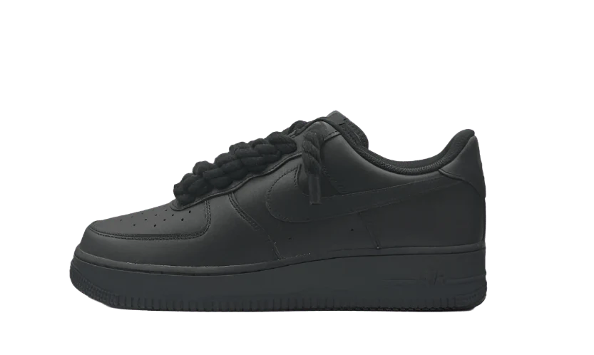 Air Force 1 Black ‘Black Rope Lace’