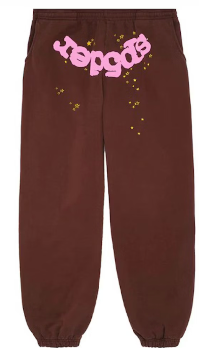 Sp5der Sweat Pants 'Brown'