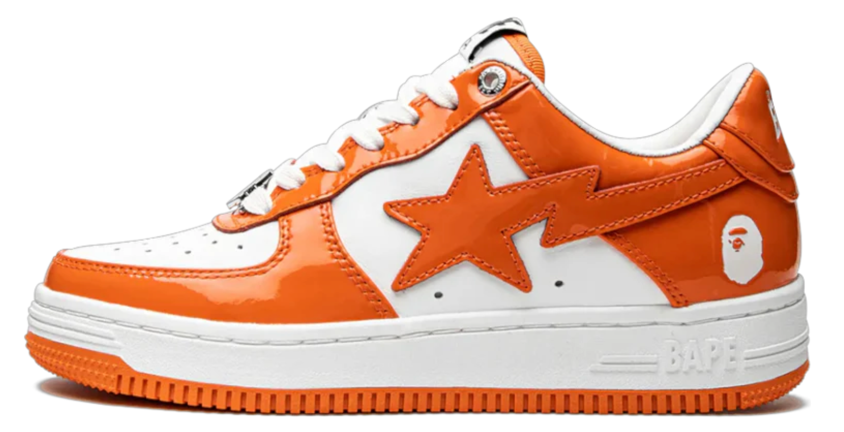 A Bathing Ape Bapesta Low 'Orange'