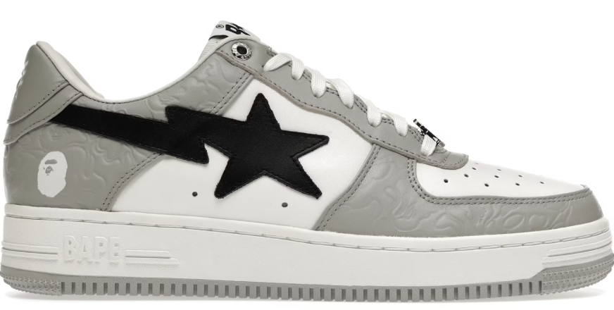 A Bathing Ape Bapesta Low ‘Grey’