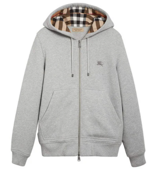 Burberry Zip Up - Grey