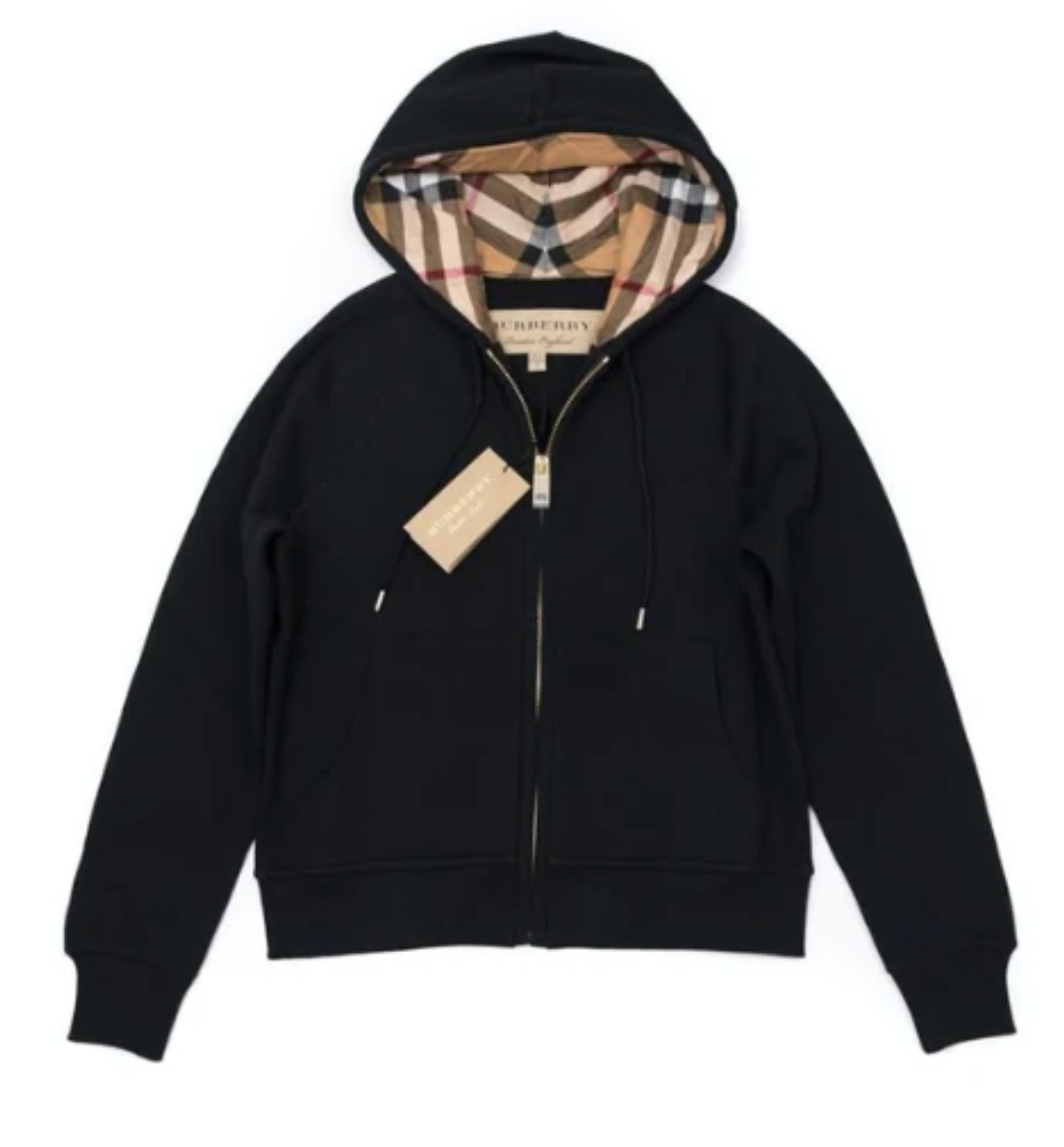 Burberry Zip Up - Black