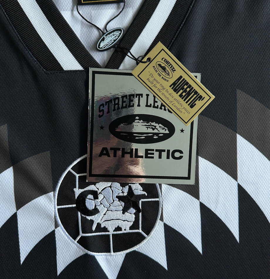 Corteiz Club RTW Football Black Jersey