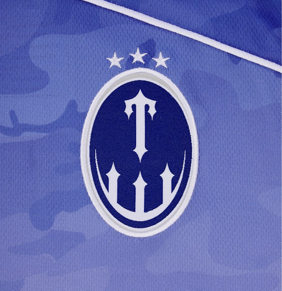 Trapstar T Football Jersey- Gradient Blue