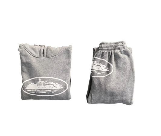 Corteiz Alcatraz Grey Tracksuit