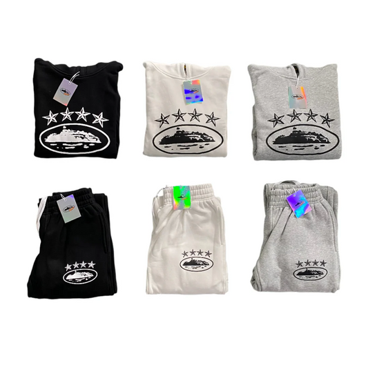 Corteiz 4Starz Alcatraz Hoodie Tracksuit