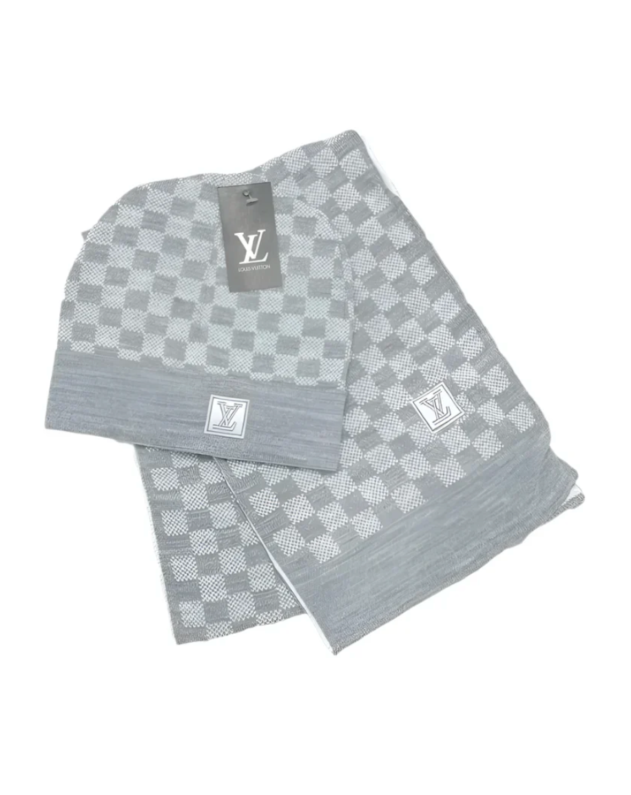 LV Scarf-Beret Set