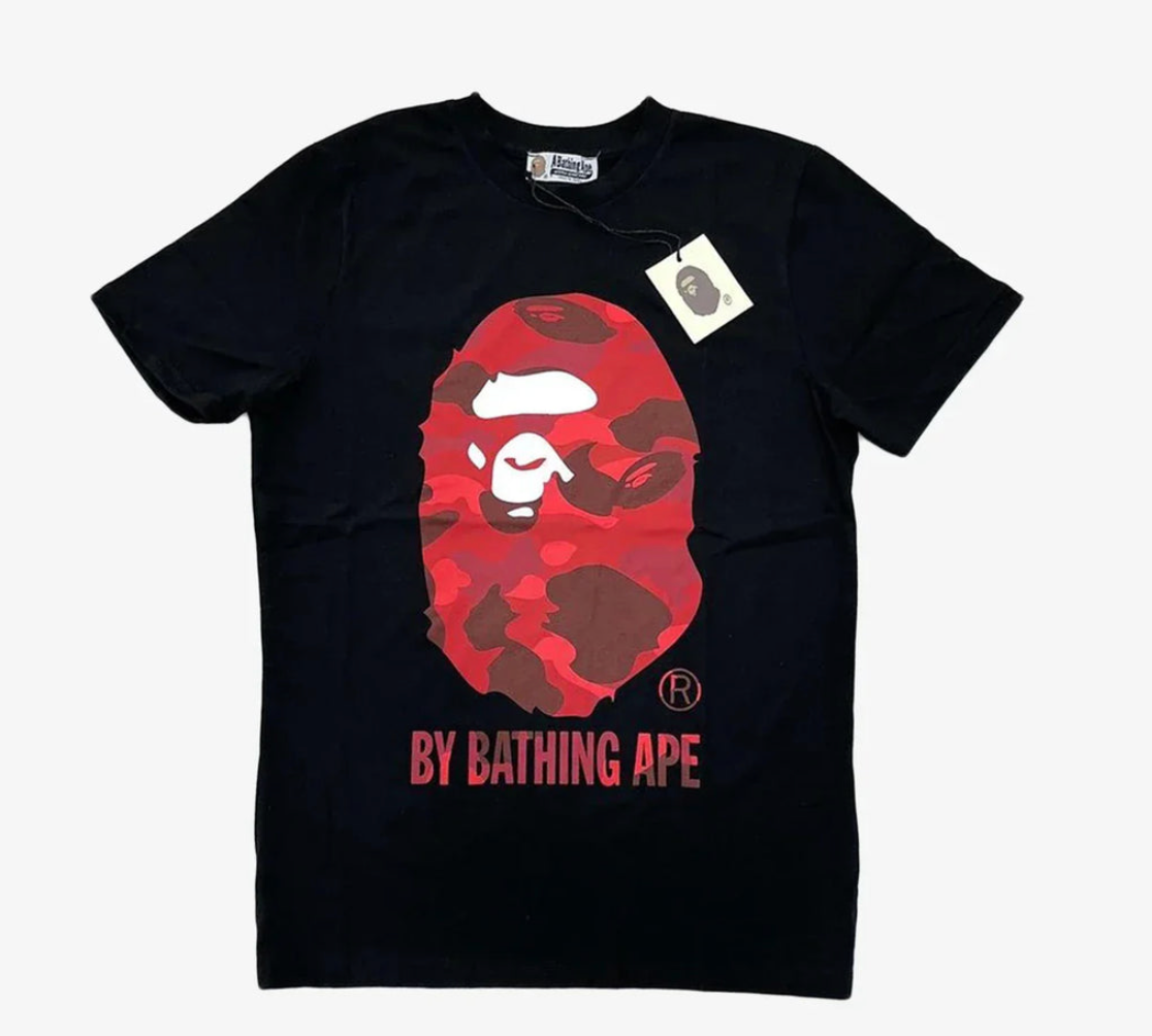 BAPE Black & Red by Bathing Ape T-shirt