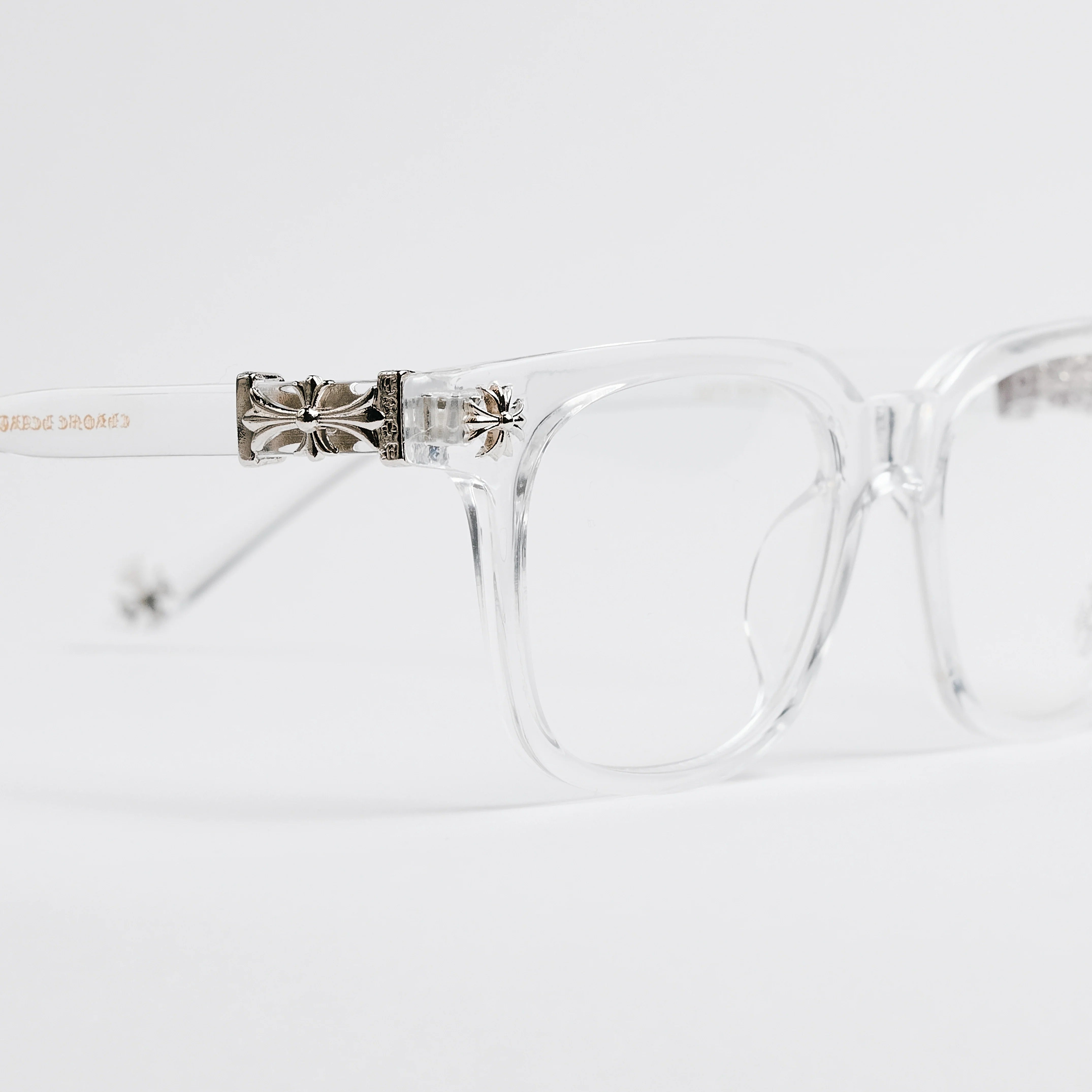 White Chrome Hearts Glasses