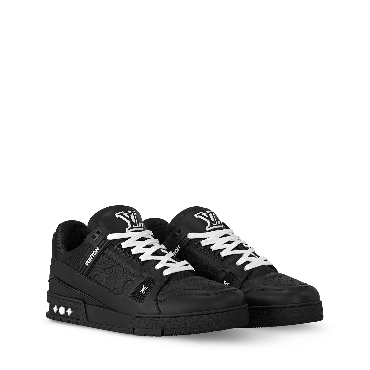 LV Trainer Embossed Monochrome ‘Black’